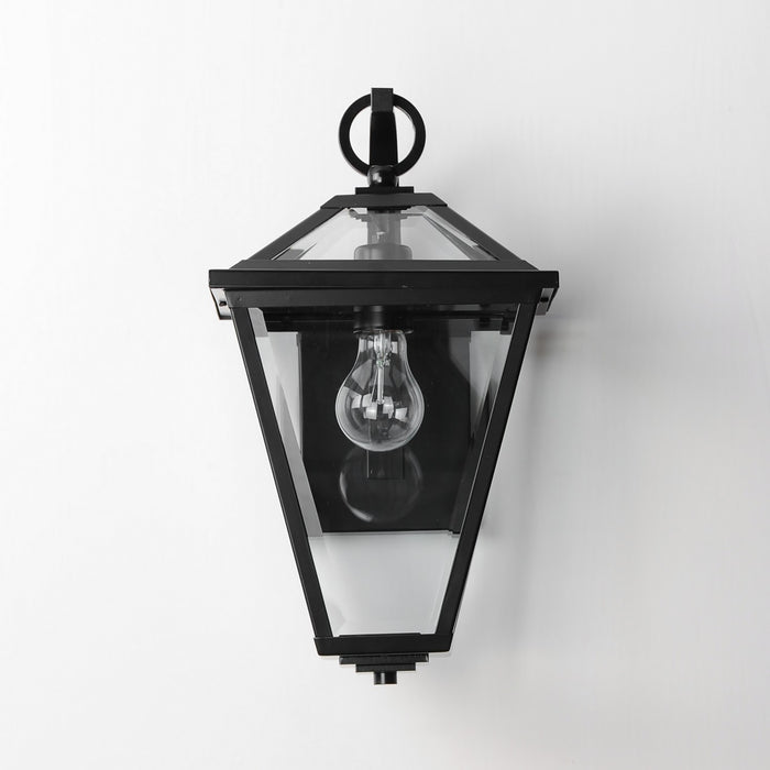 Maxim 30564CLBK One Light Wall Sconce, Black