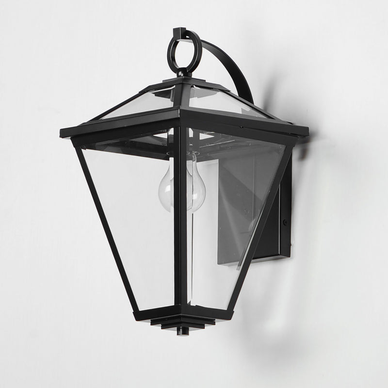 Maxim 30564CLBK One Light Wall Sconce, Black