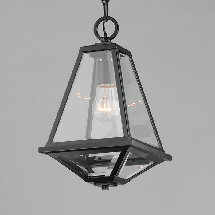 Maxim 30569CLBK One Light Pendant, Black
