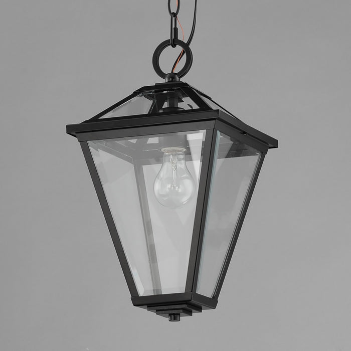 Maxim 30569CLBK One Light Pendant, Black