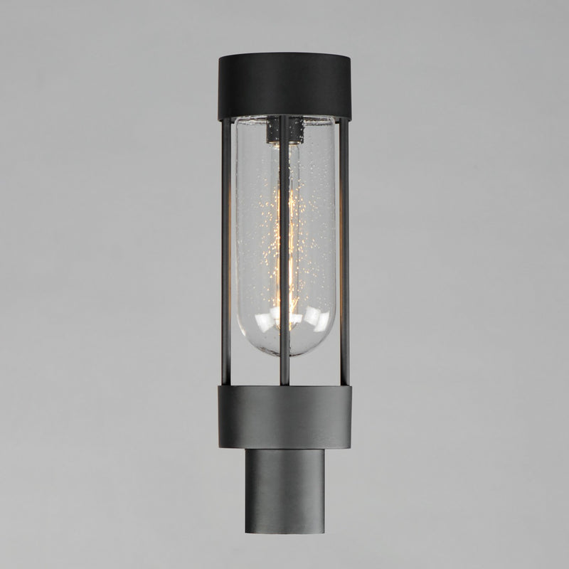 Maxim 30580CDBK One Light Outdoor Post/Pier Mount, Black