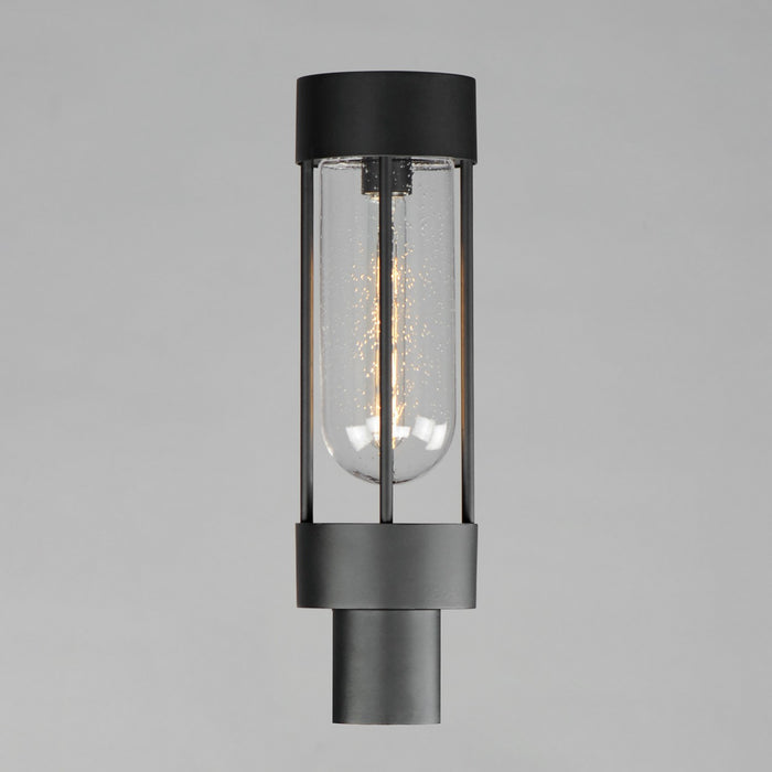 Maxim 30580CDBK One Light Outdoor Post/Pier Mount, Black