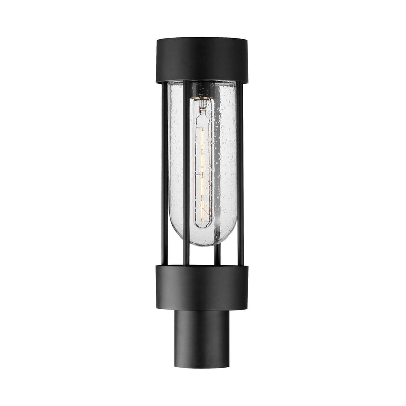 Maxim 30580CDBK One Light Outdoor Post/Pier Mount, Black
