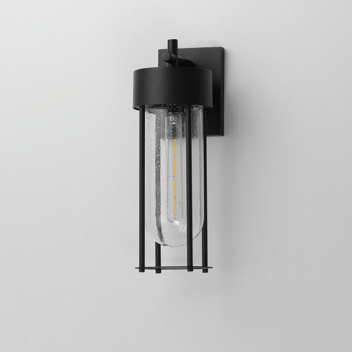 Maxim 30582CDBK One Light Outdoor Wall Sconce, Black