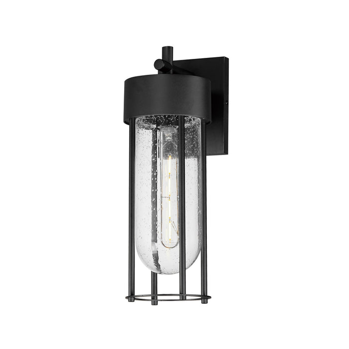 Maxim 30582CDBK One Light Outdoor Wall Sconce, Black