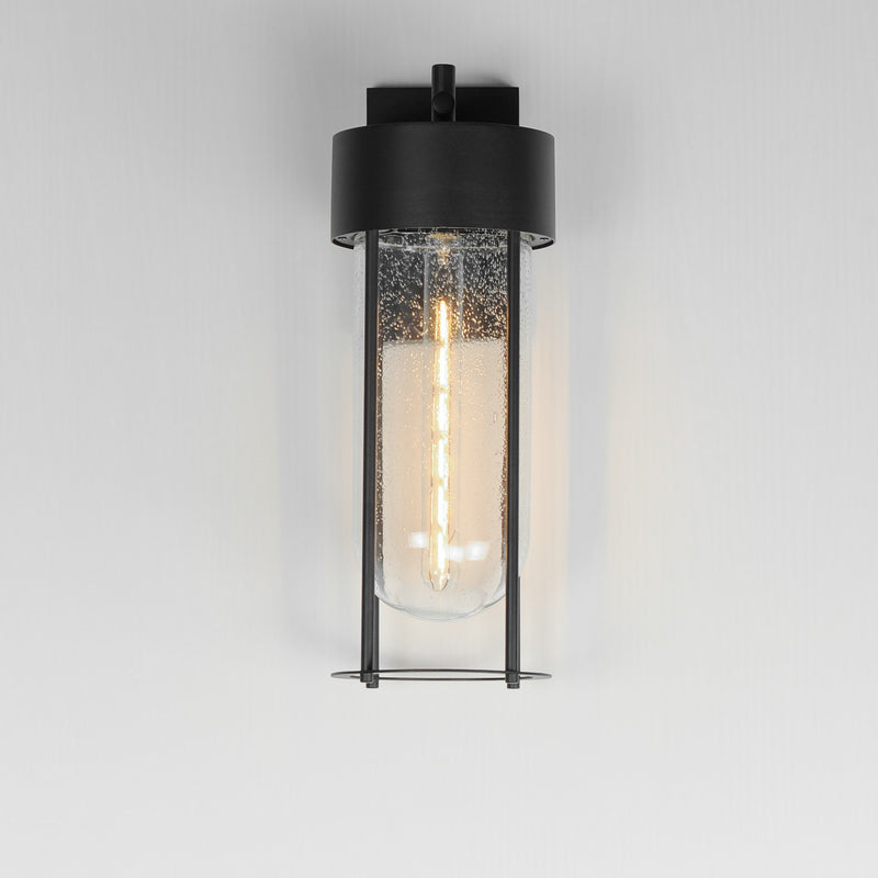 Maxim 30584CDBK One Light Outdoor Wall Sconce, Black