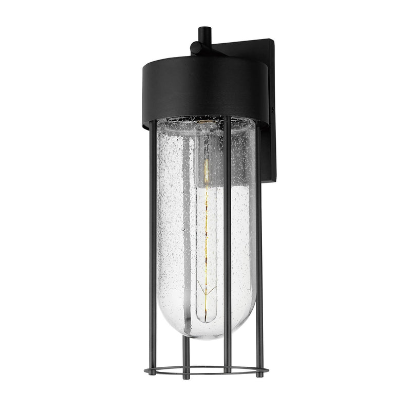 Maxim 30584CDBK One Light Outdoor Wall Sconce, Black