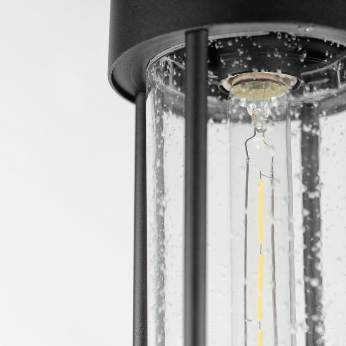 Maxim 30587CDBK One Light Outdoor Pendant, Black