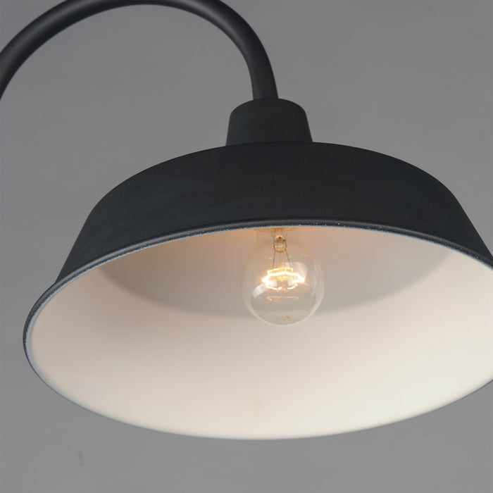 Maxim 35010BK One Light Post Lantern, Black