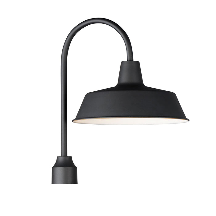 Maxim 35010BK One Light Post Lantern, Black
