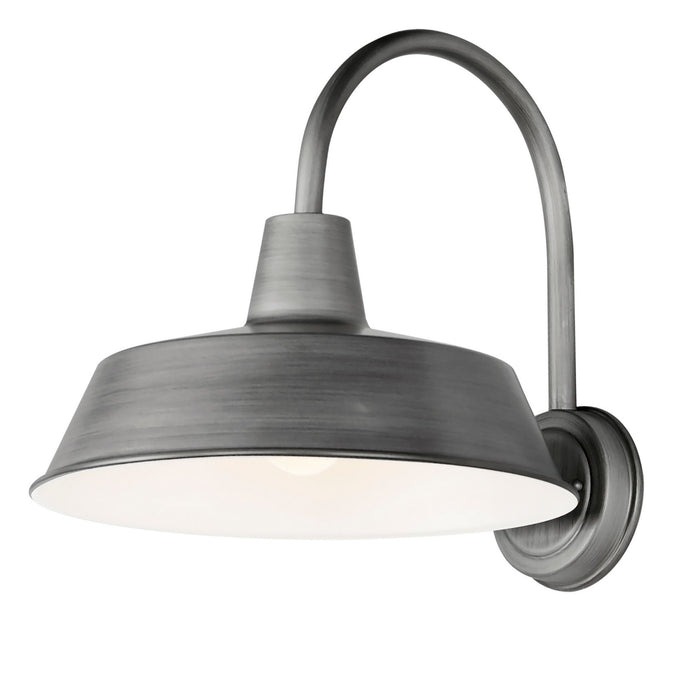 Maxim 35018WZ One Light Wall Sconce, Weathered Zinc