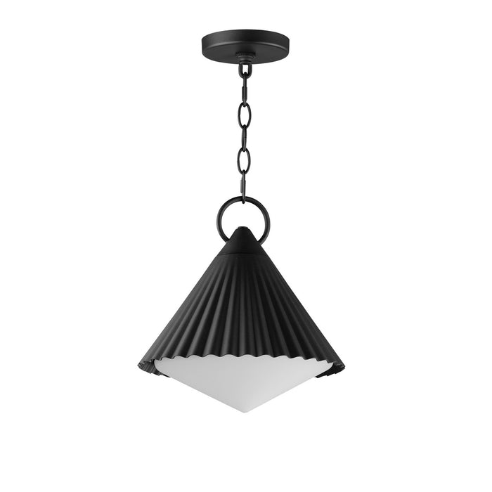 Maxim 35131WTBK One Light Pendant, Black