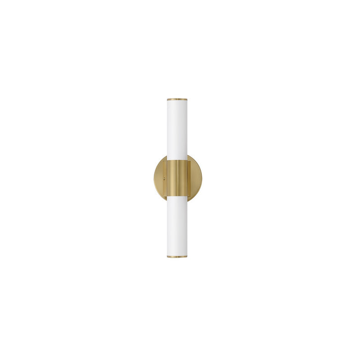Maxim 52500WTNAB LED Bath Vanity, Natural Aged Brass