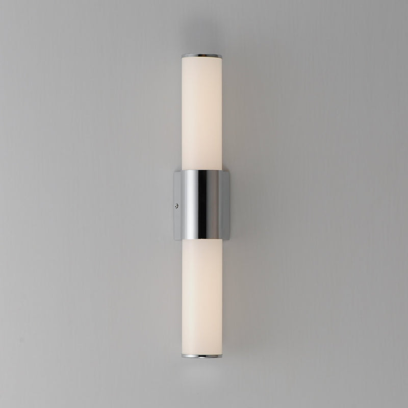 Maxim 52500WTPC LED Bath Vanity, Polished Chrome