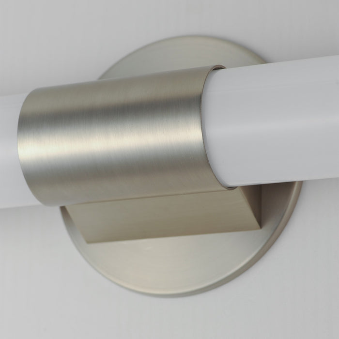 Maxim 52500WTSN LED Bath Vanity, Satin Nickel