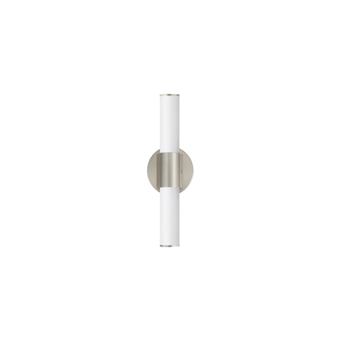 Maxim 52500WTSN LED Bath Vanity, Satin Nickel