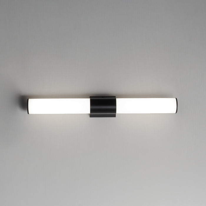 Maxim 52502WTBK LED Bath Vanity, Black