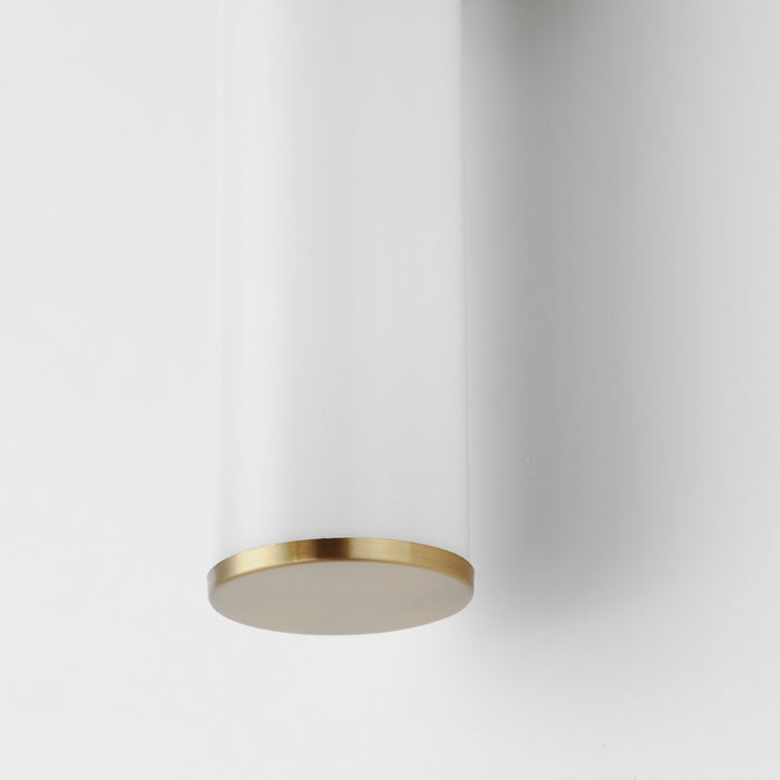 Maxim 52502WTNAB LED Bath Vanity, Natural Aged Brass