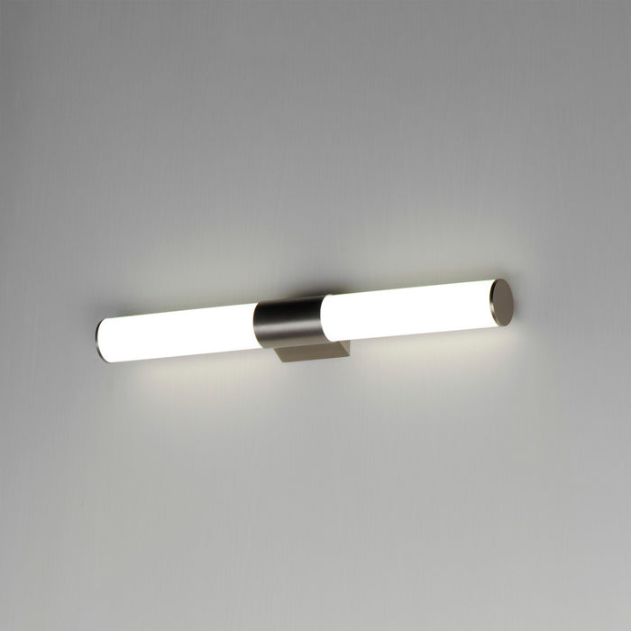 Maxim 52502WTSN LED Bath Vanity, Satin Nickel