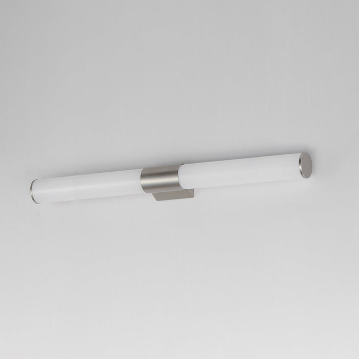 Maxim 52504WTSN LED Bath Vanity, Satin Nickel