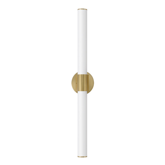 Maxim 52506WTNAB LED Bath Vanity, Natural Aged Brass