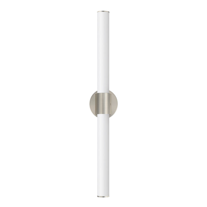 Maxim 52506WTSN LED Bath Vanity, Satin Nickel