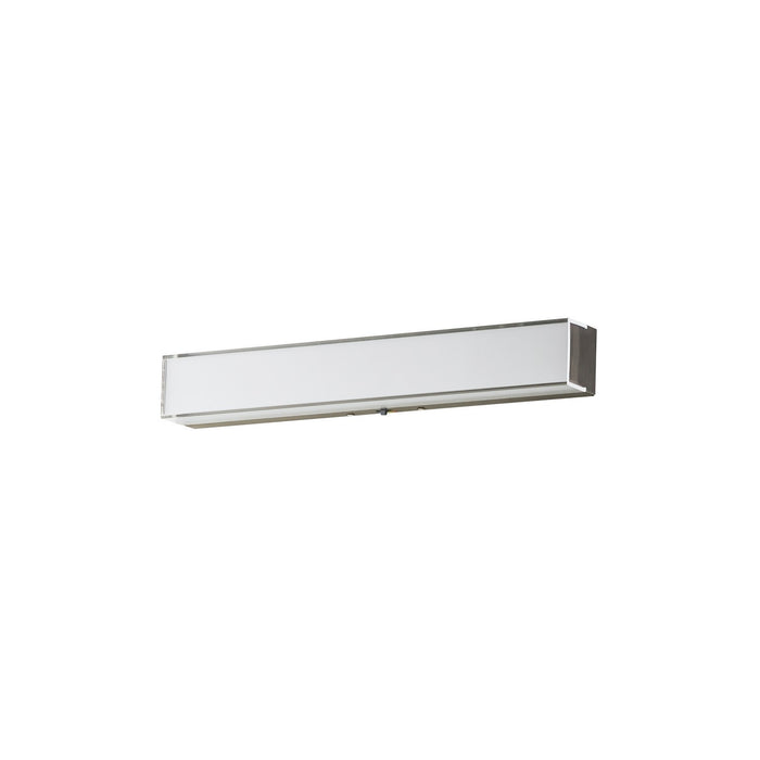 Maxim 59000CLFTSN LED Bath Vanity, Satin Nickel