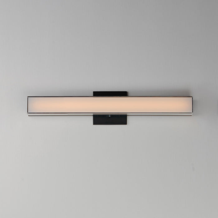 Maxim 59002CLFTBK LED Bath Vanity, Black