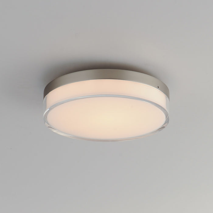 Maxim 59762CLFTSN LED Flush Mount, Satin Nickel