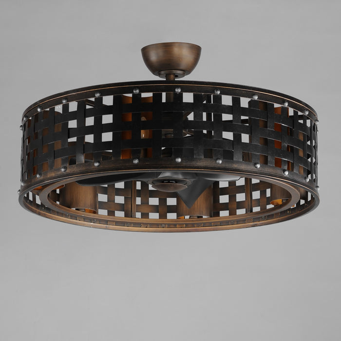 Maxim 61016BZGT LED Fandelight, Bronze Gilt
