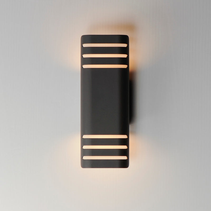 Maxim 86172ABZ LED Outdoor Wall Lantern, Architectural Bronze