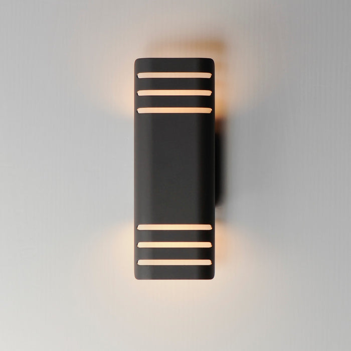 Maxim 86172ABZ LED Outdoor Wall Lantern, Architectural Bronze