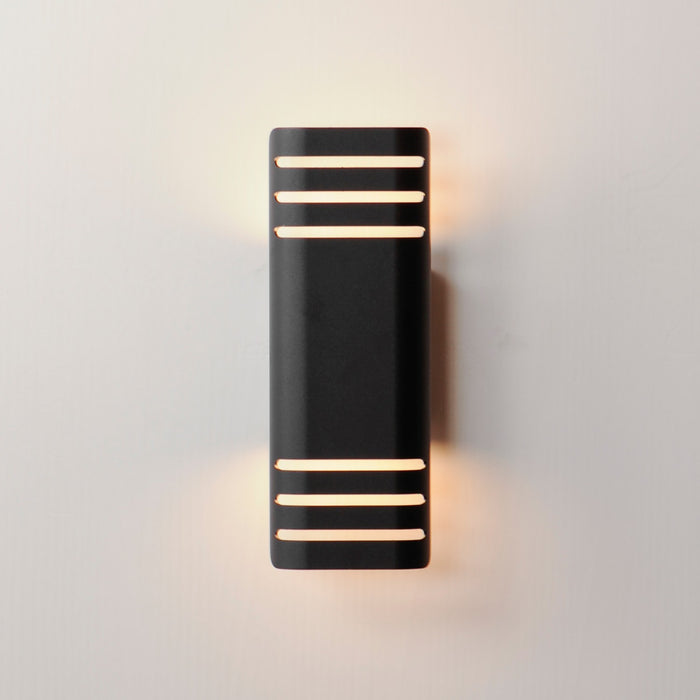Maxim 86172BK LED Outdoor Wall Lantern, Black