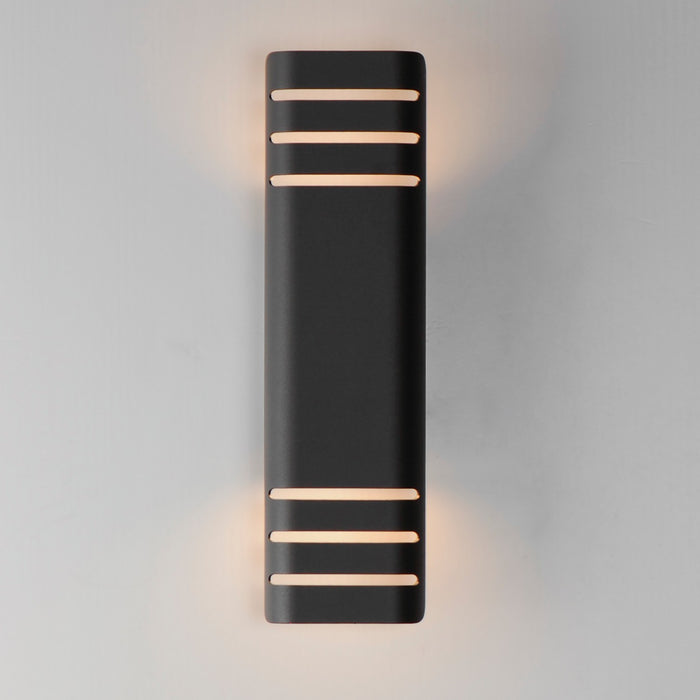 Maxim 86174ABZ LED Outdoor Wall Lantern, Architectural Bronze