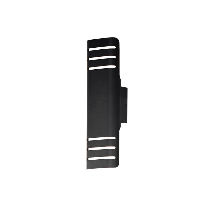 Maxim 86174BK LED Outdoor Wall Lantern, Black