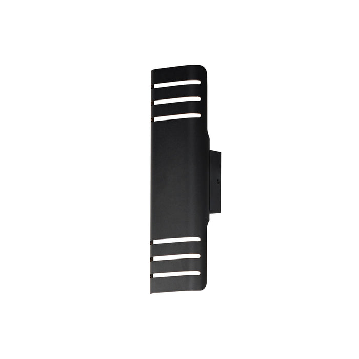 Maxim 86174BK LED Outdoor Wall Lantern, Black