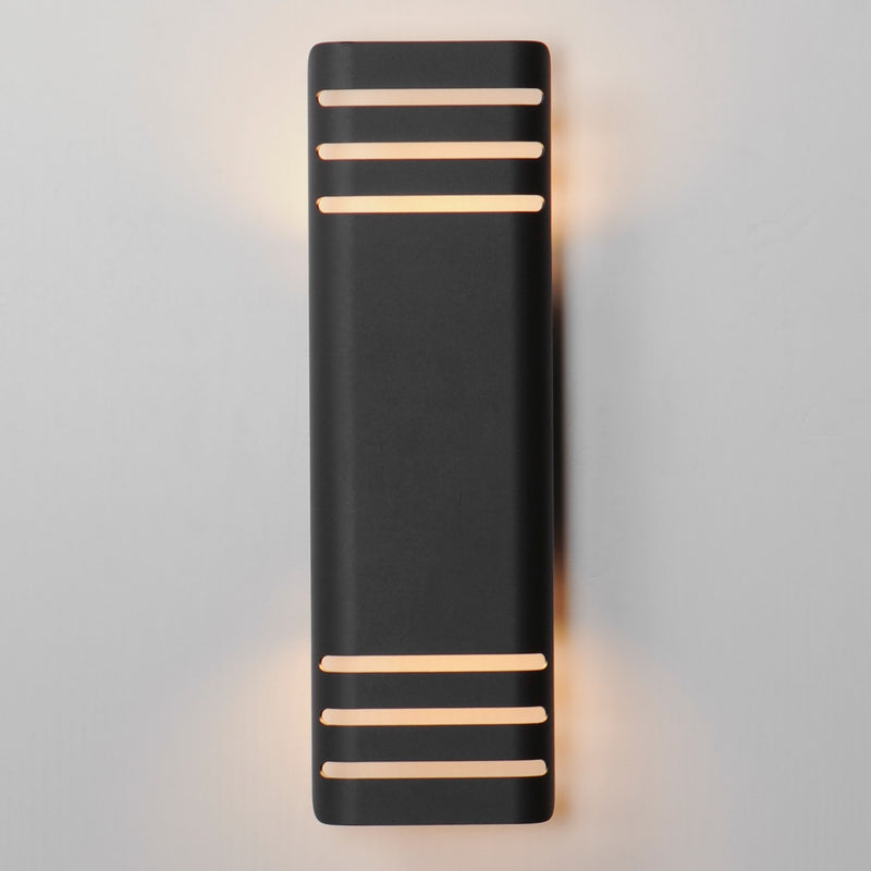 Maxim 86176ABZ LED Outdoor Wall Lantern, Architectural Bronze