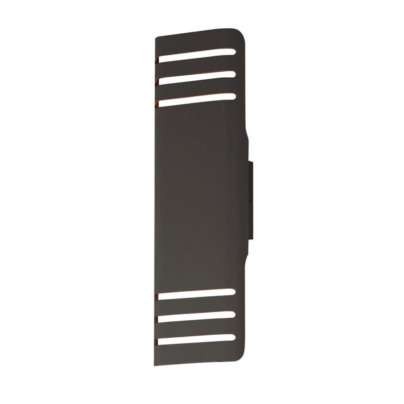 Maxim 86176ABZ LED Outdoor Wall Lantern, Architectural Bronze