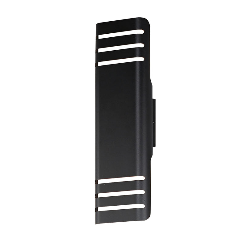 Maxim 86176BK LED Outdoor Wall Lantern, Black