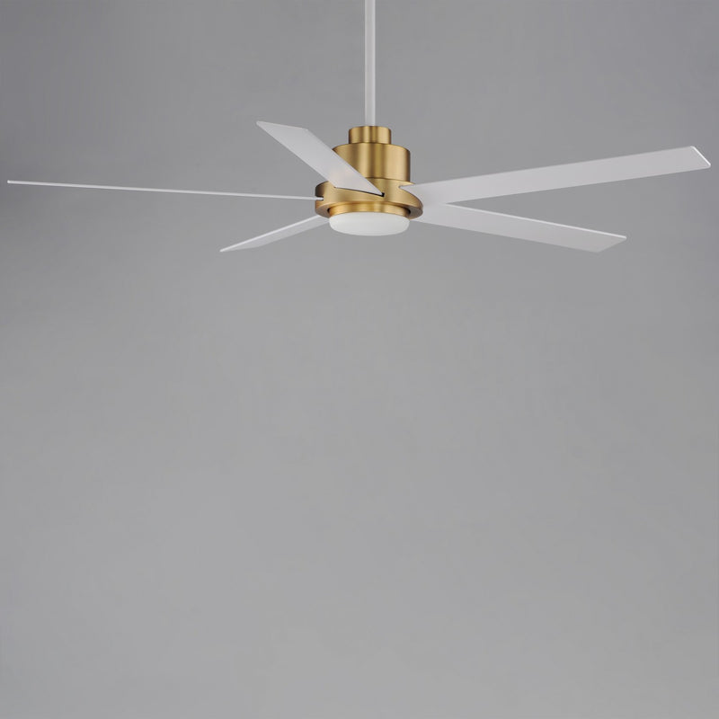 Maxim 88826WTNAB 60" Ceiling Fan, Natural Aged Brass