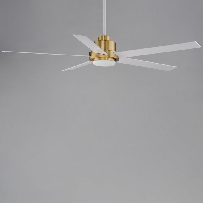 Maxim 88826WTNAB 60" Ceiling Fan, Natural Aged Brass