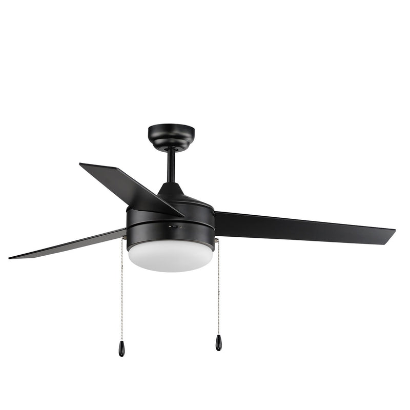 Maxim 89906FTBKWN 52" Ceiling Fan, Black / Walnut