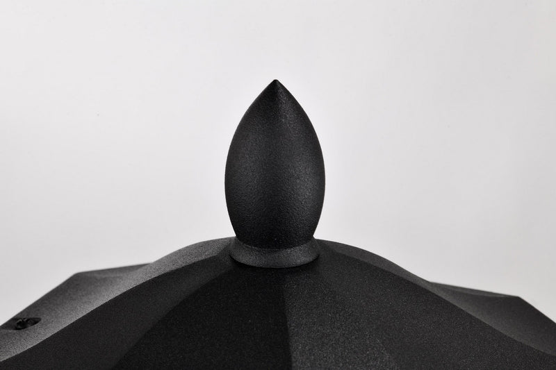 Nuvo Lighting 60-5758 One Light Outdoor Post Lantern, Matte Black