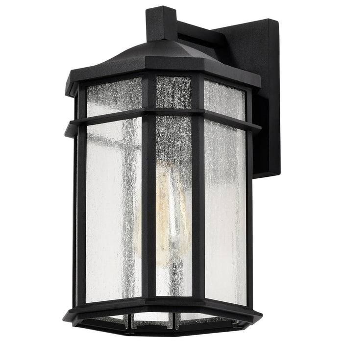 Nuvo Lighting 60-5760 One Light Outdoor Wall Lantern, Matte Black
