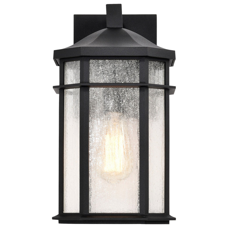 Nuvo Lighting 60-5760 One Light Outdoor Wall Lantern, Matte Black