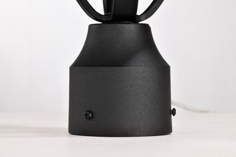 Nuvo Lighting 60-5943 One Light Outdoor Post Lantern, Matte Black