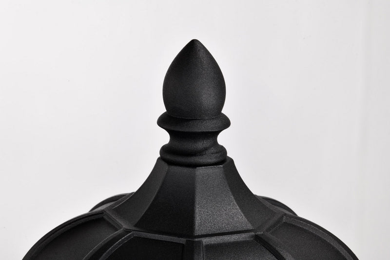 Nuvo Lighting 60-5943 One Light Outdoor Post Lantern, Matte Black