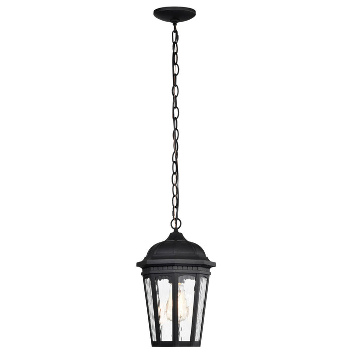 Nuvo Lighting 60-5944 One Light Outdoor Hanging Lantern, Matte Black