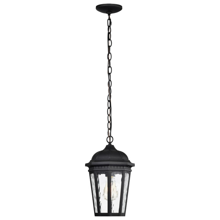 Nuvo Lighting 60-5944 One Light Outdoor Hanging Lantern, Matte Black
