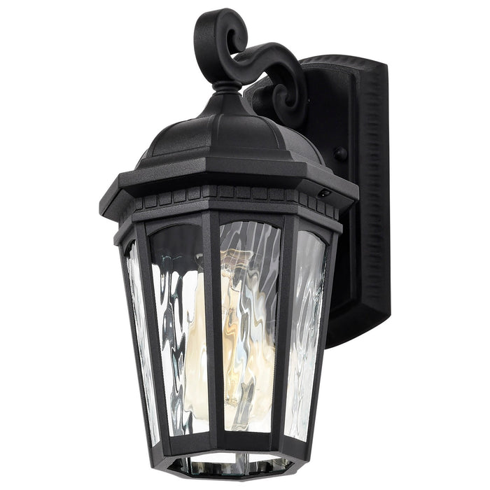 Nuvo Lighting 60-5945 One Light Outdoor Wall Lantern, Matte Black